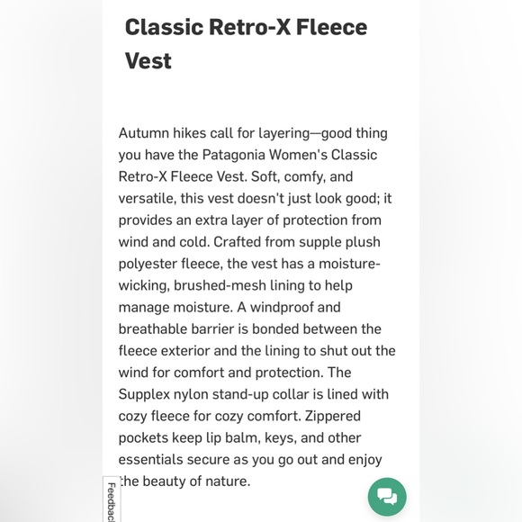 Patagonia Classic Retro-X Fleece Vest - Picture 6 of 7